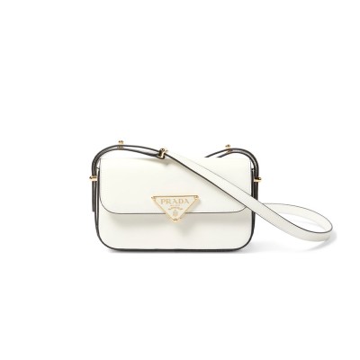 PRADA PATENT LEATHER SHOULDER BAG 1BD339 (20.5*10.5*4cm) 